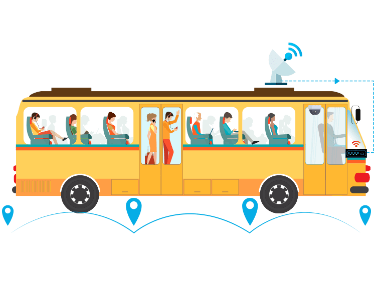 Connect on the Go: Fast & Reliable Bus Internet