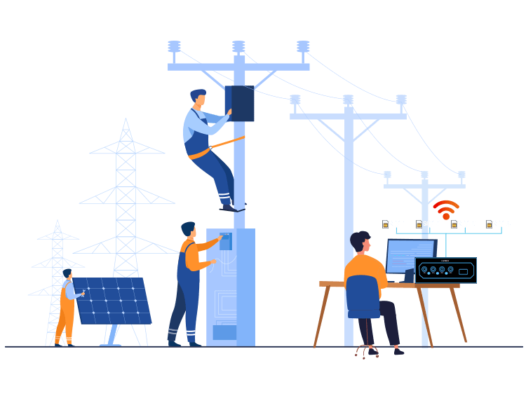 Real-time energy tracking - Instanet internet generator