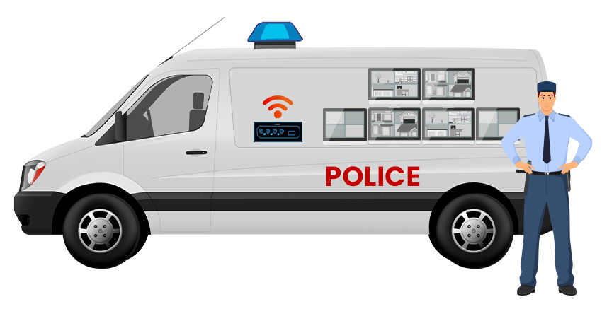 Instanet: Unbreakable Internet for Police Safety