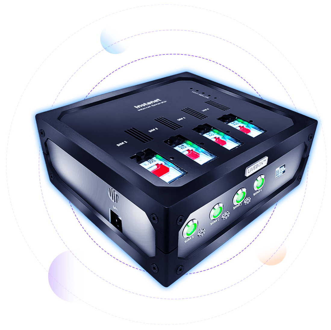 Instanet SIM bonding device